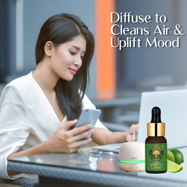 Old Tree Pure Lime Essential Oil for Skin, Hair, Diffuser, Candle Making (15ml) - Undiluted and Natural Perfume Oil with Dropper for Fragrance, Stress Relief and Aromatherapy